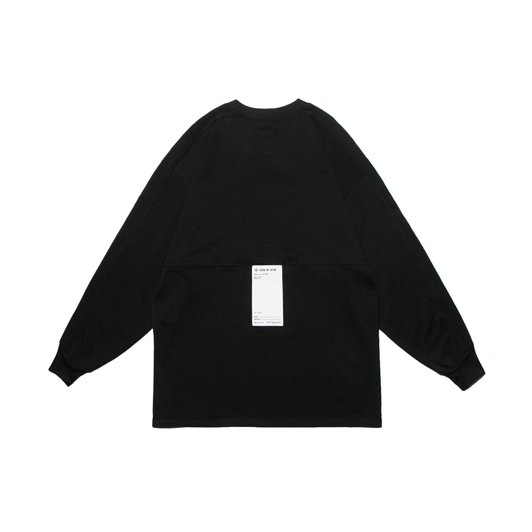 LONG SLEEVE TEE 拼接长袖T恤