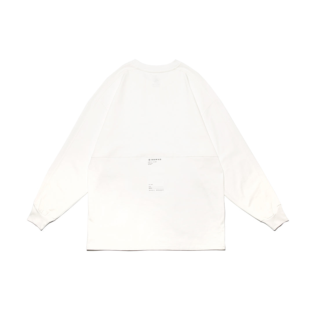 LONG SLEEVE TEE 拼接长袖T恤