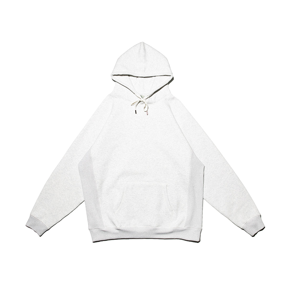 FLEECE HODDIE 內刷毛羅紋拼接連帽T恤