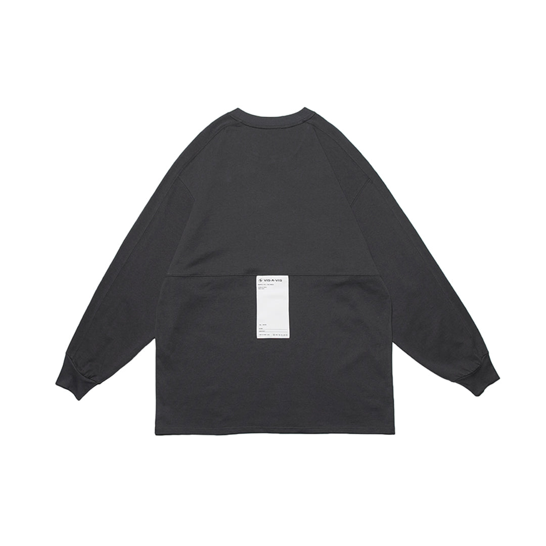 LONG SLEEVE TEE 拼接長袖T恤