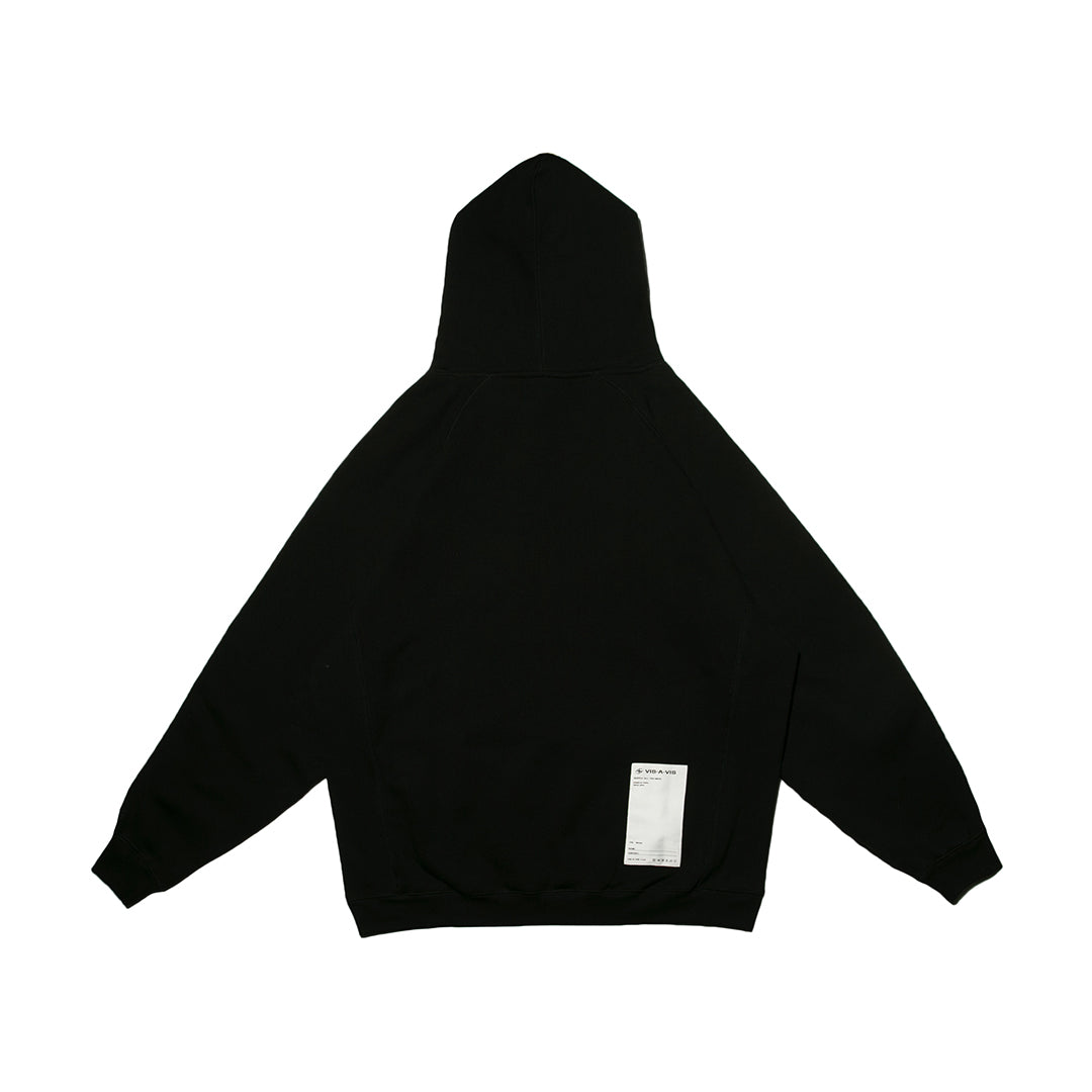 FLEECE HODDIE 內刷毛羅紋拼接連帽T恤