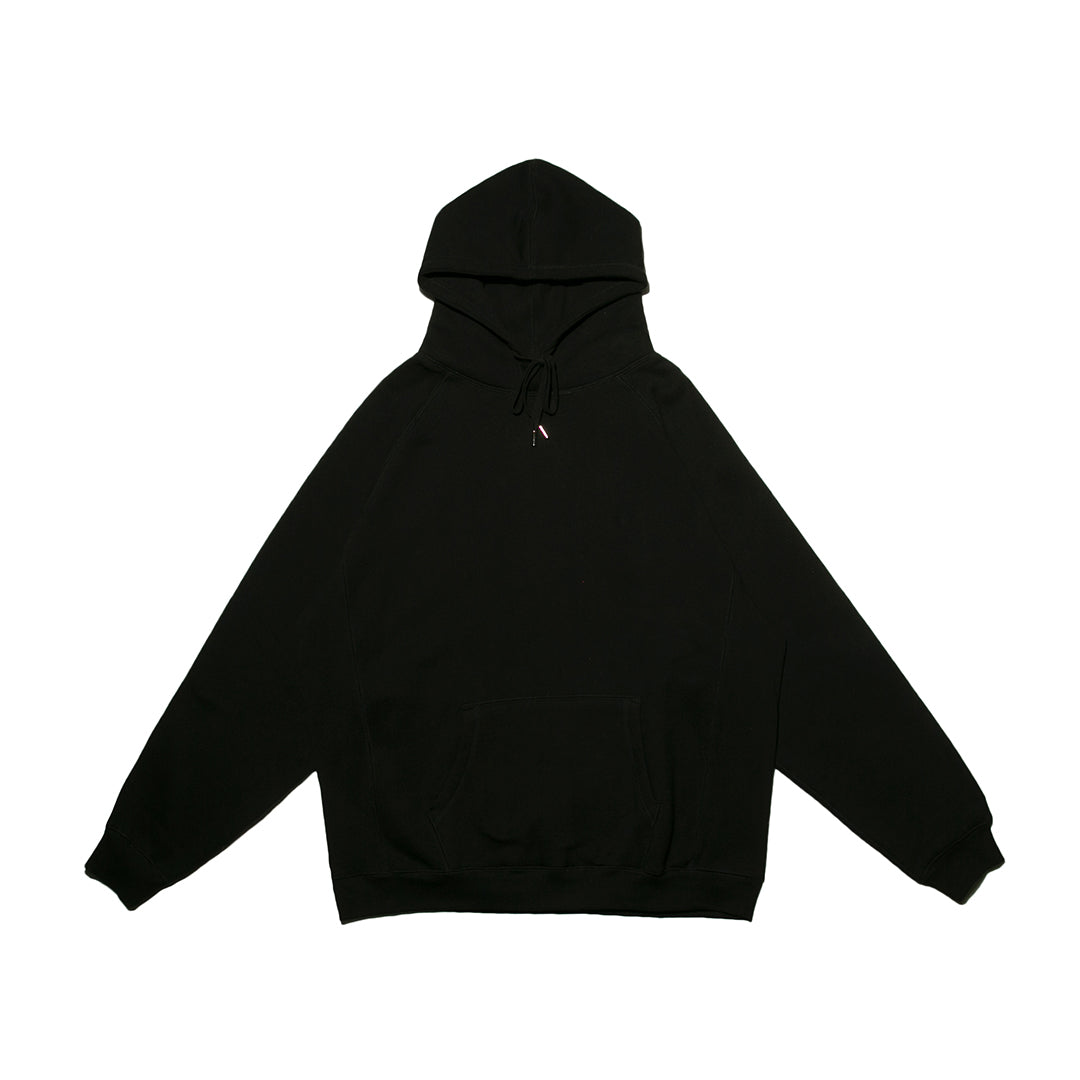 FLEECE HODDIE 內刷毛羅紋拼接連帽T恤