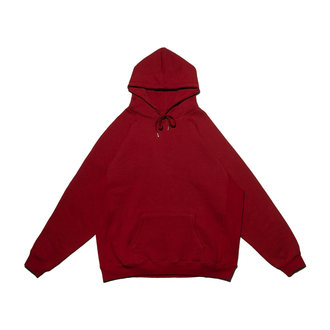 FLEECE HODDIE 內刷毛羅紋拼接連帽T恤