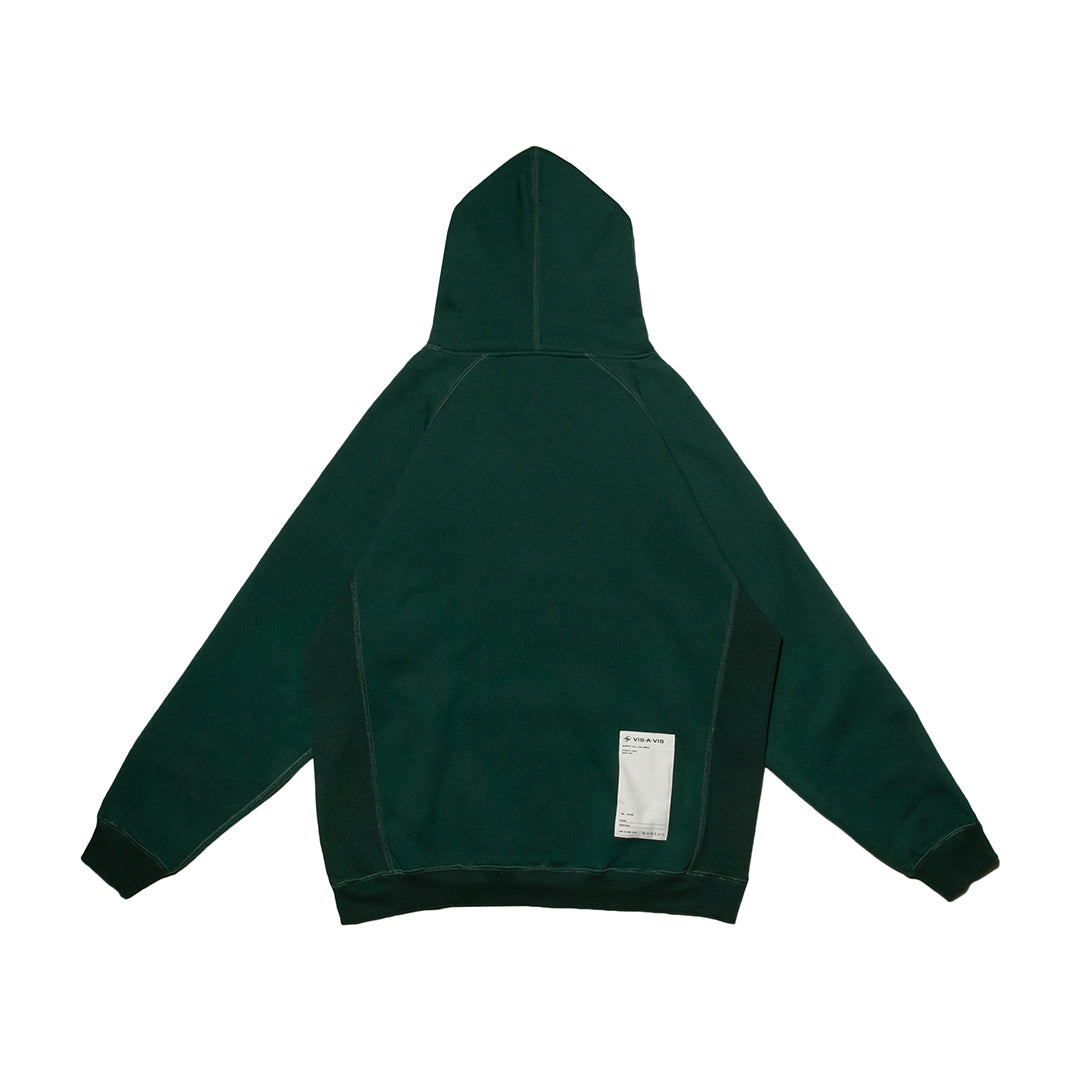 FLEECE HODDIE 內刷毛羅紋拼接連帽T恤