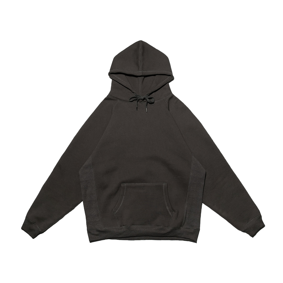 FLEECE HODDIE 內刷毛羅紋拼接連帽T恤