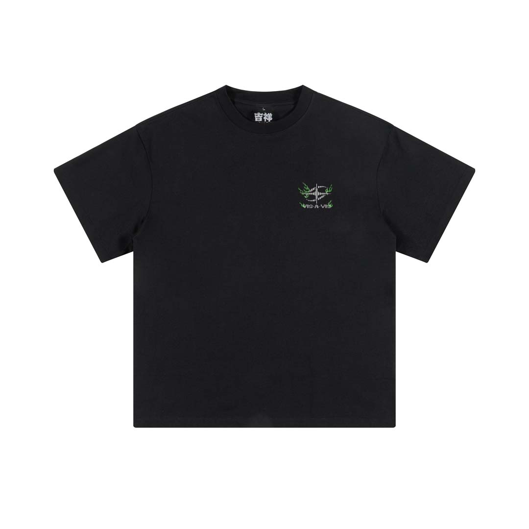 "吉祥龍意 🐲"  BLACK T-SHIRT 305G 短袖T恤