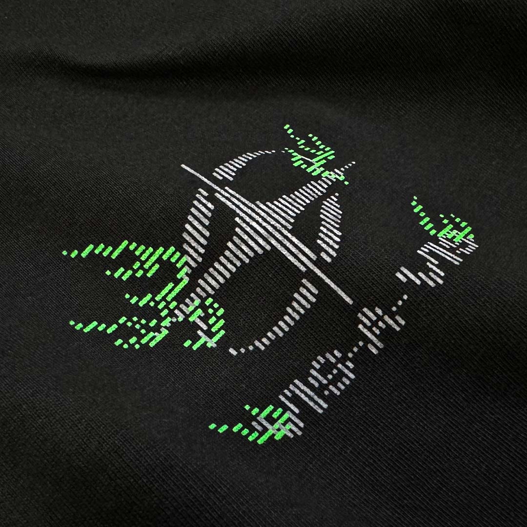 "吉祥龍意 🐲"  BLACK T-SHIRT 305G 短袖T恤