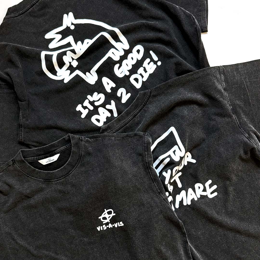 "DEATH FOX" COLLECTION #Your Best Nightmare T-SHIRT "死神狐狸"系列 #你的美夢 短袖T恤