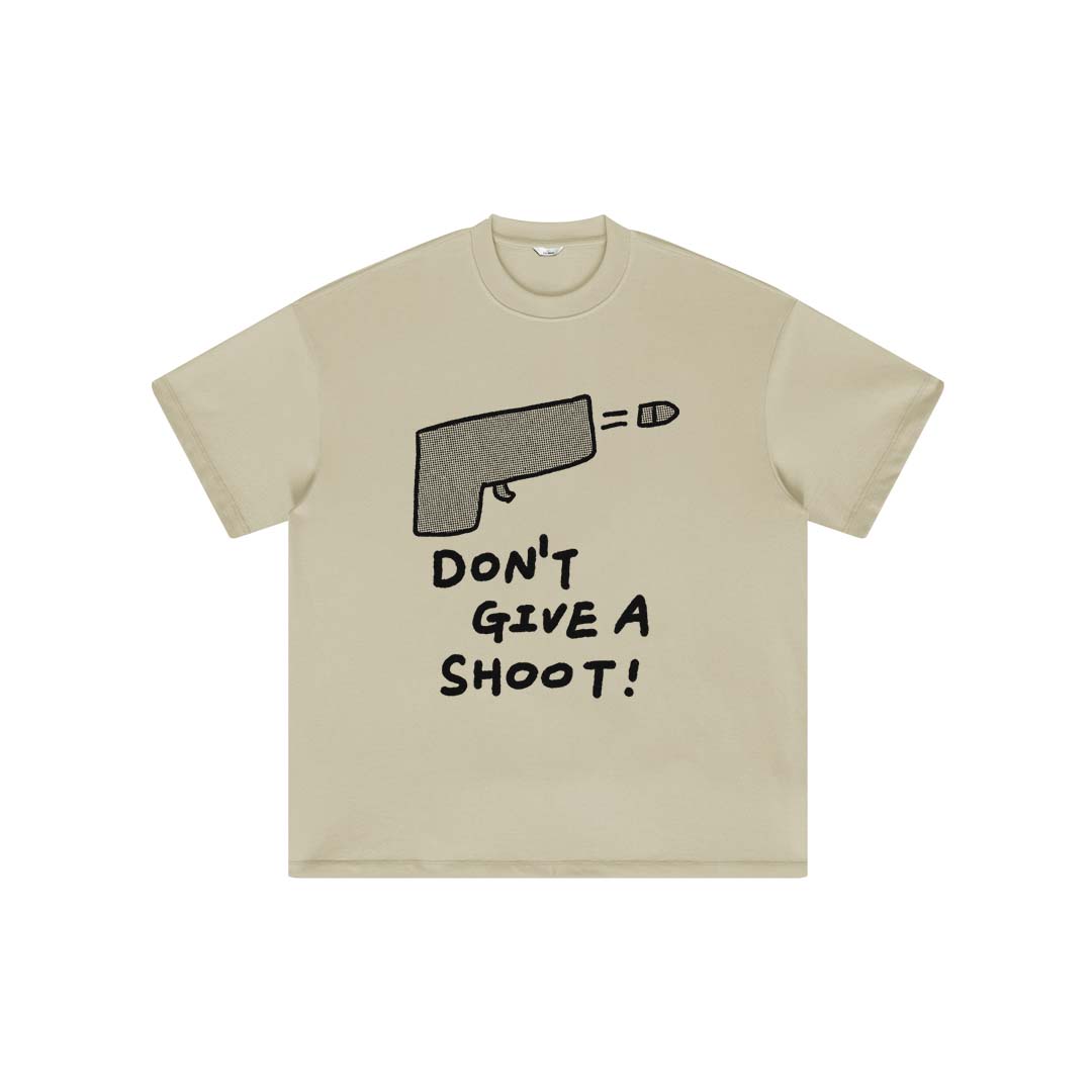 "DON'T GIVE A SHOOT" T-SHIRT 關窩屁4短袖T恤