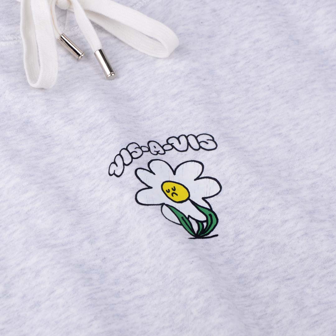 SUN"SAD" FLOWER FLEECE HOODIE  :( 日落傷心小花連帽T恤