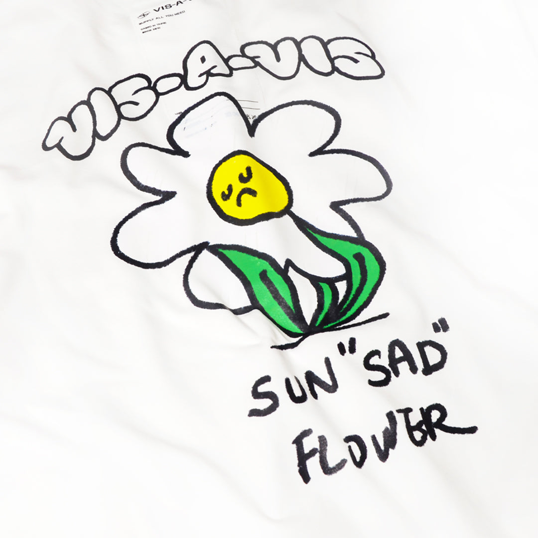 SUN"SAD" FLOWER T-SHIRT  :( 日落傷心小花短袖T恤