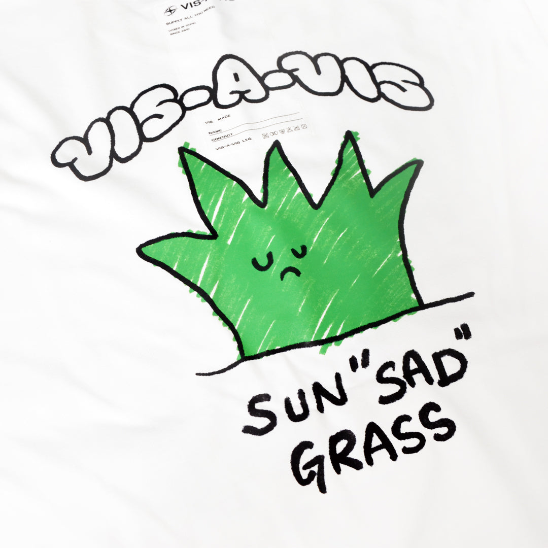 SUN"SAD" GRASS T-SHIRT  :( 日落傷心小草短袖T恤