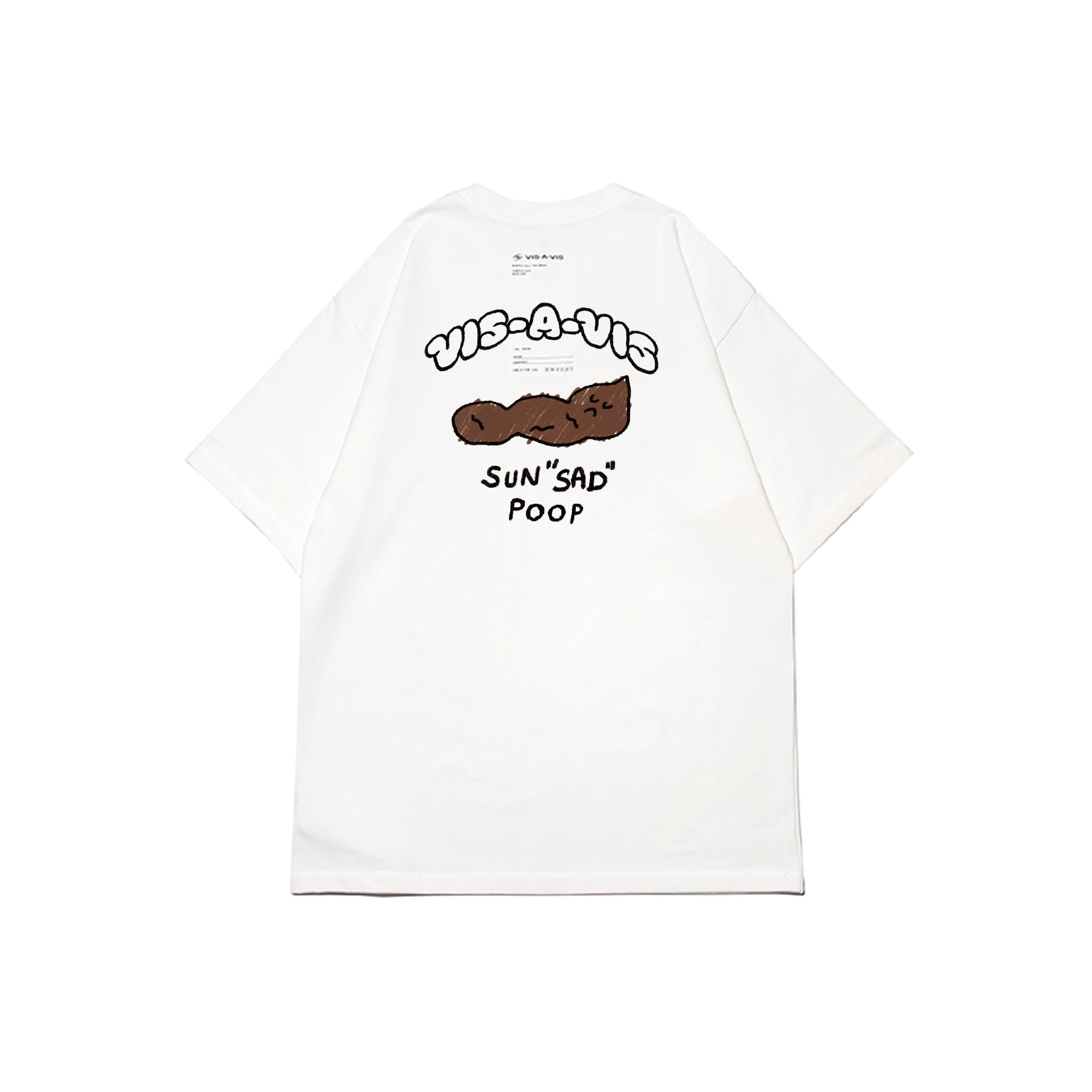 SUN"SAD" POOP T-SHIRT  :( 日落傷心便便短袖T恤