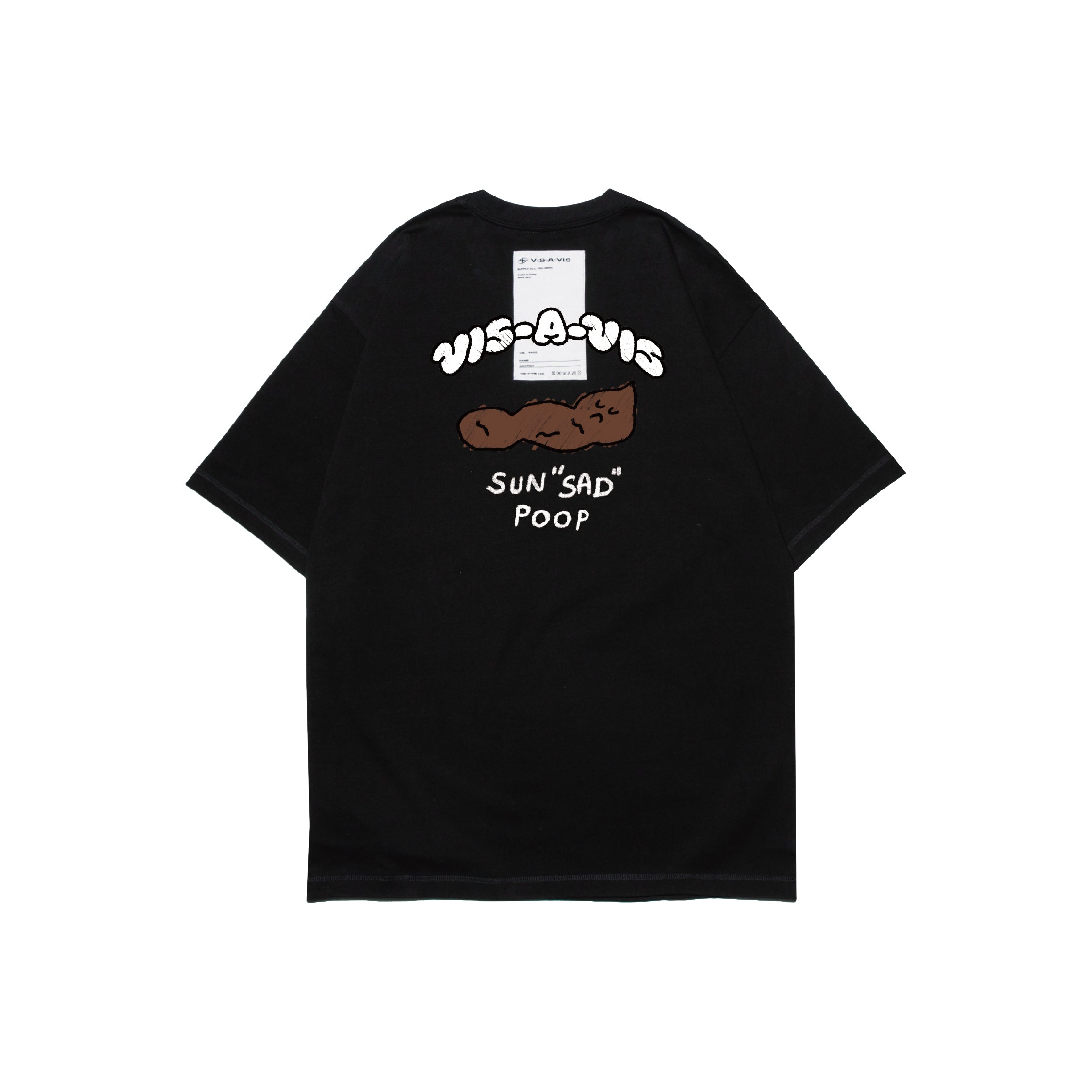 SUN"SAD" POOP T-SHIRT  :( 日落傷心便便短袖T恤