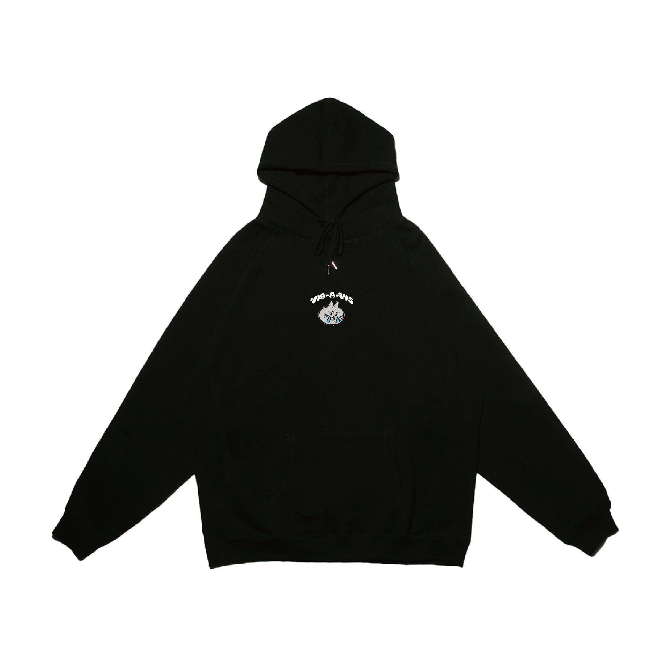 SUN"SAD" KITTY FLEECE HOODIE  :( 日落傷心小貓連帽T恤