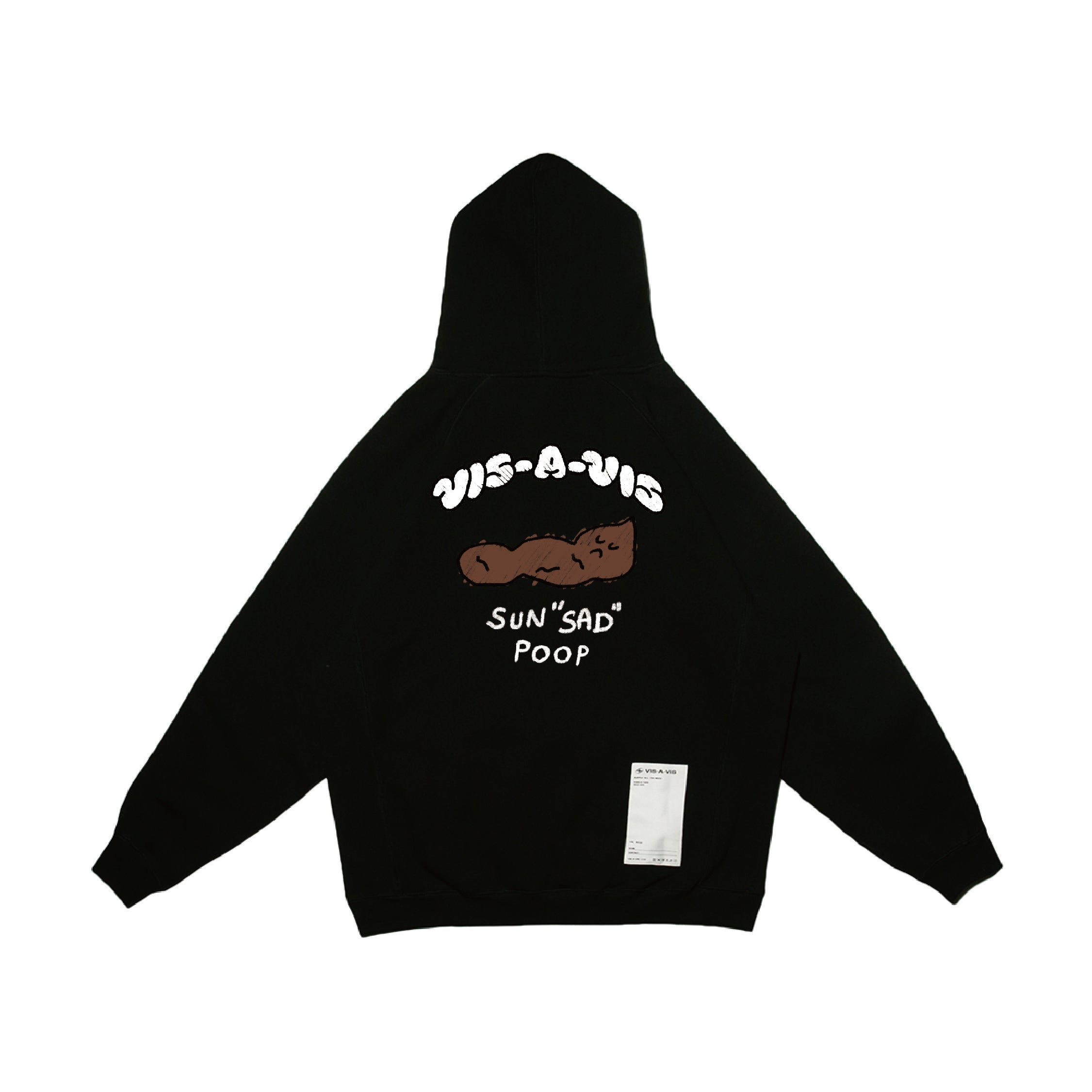 SUN"SAD" POOP FLEECE HOODIE  :( 日落傷心便便連帽T恤