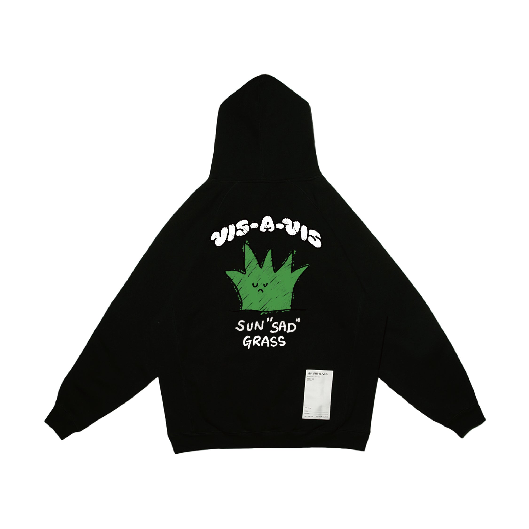 SUN"SAD" GRASS FLEECE HOODIE  :( 日落傷心小草連帽T恤