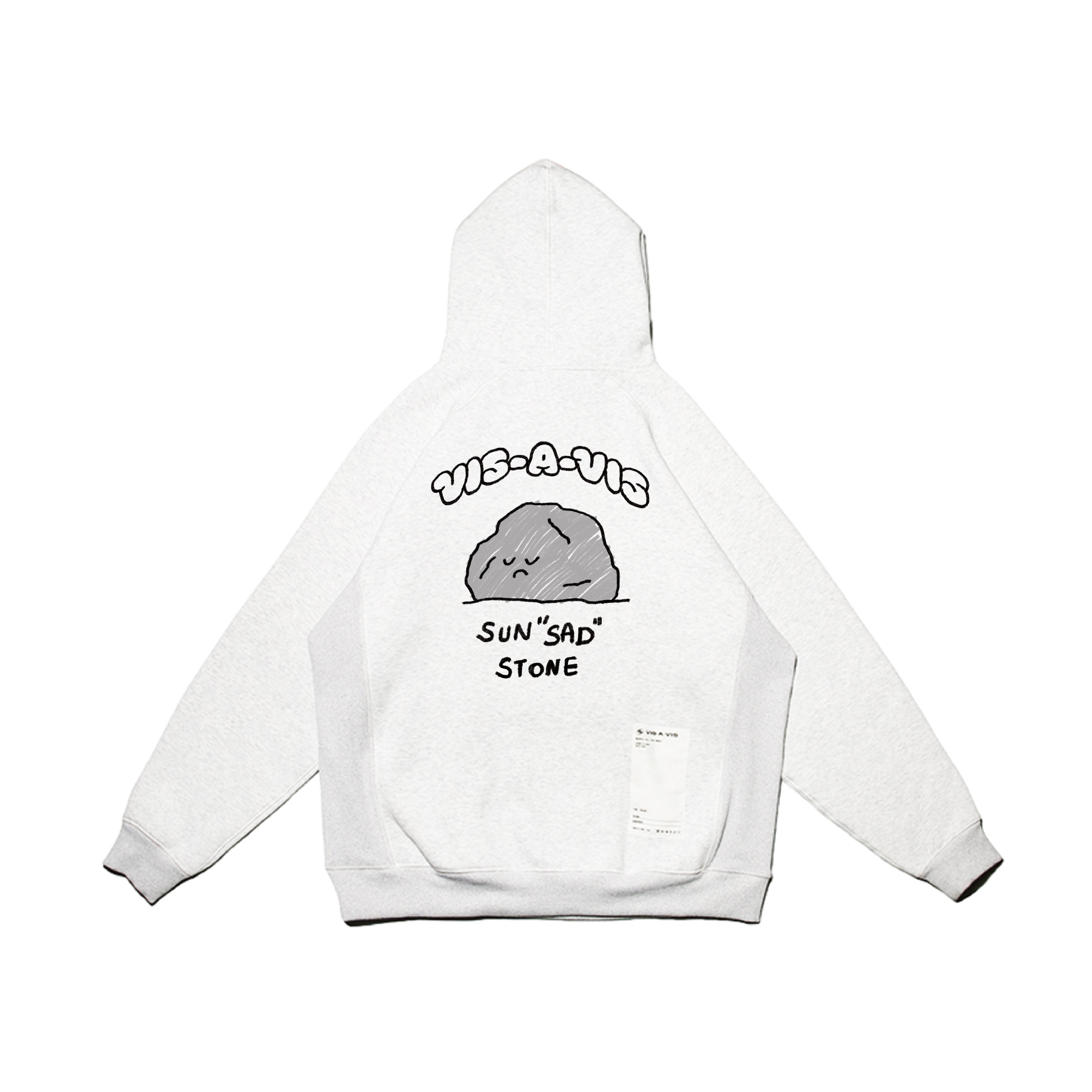 SUN"SAD" STONE FLEECE HOODIE  :( 日落傷心俗投連帽T恤