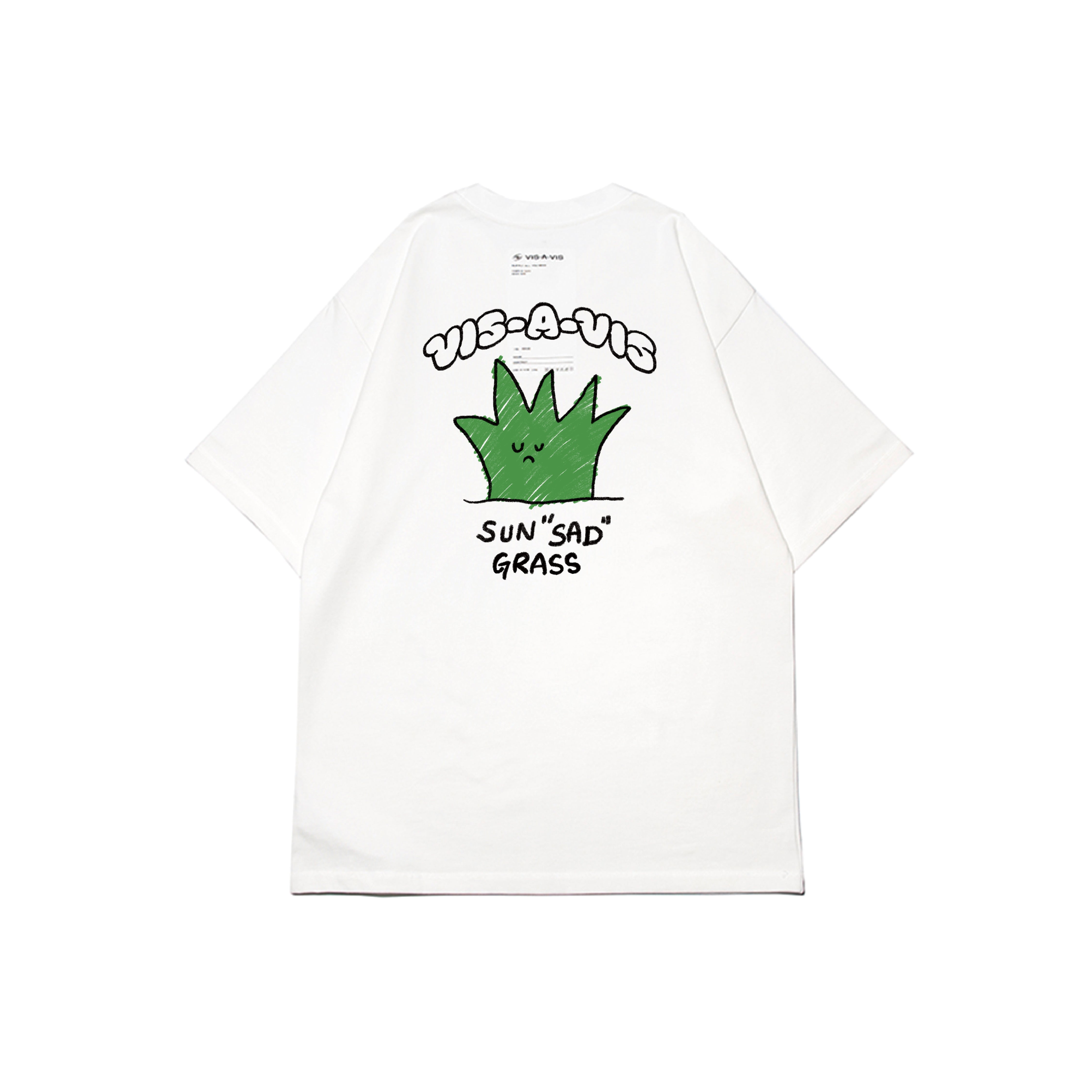 SUN"SAD" GRASS T-SHIRT  :( 日落傷心小草短袖T恤