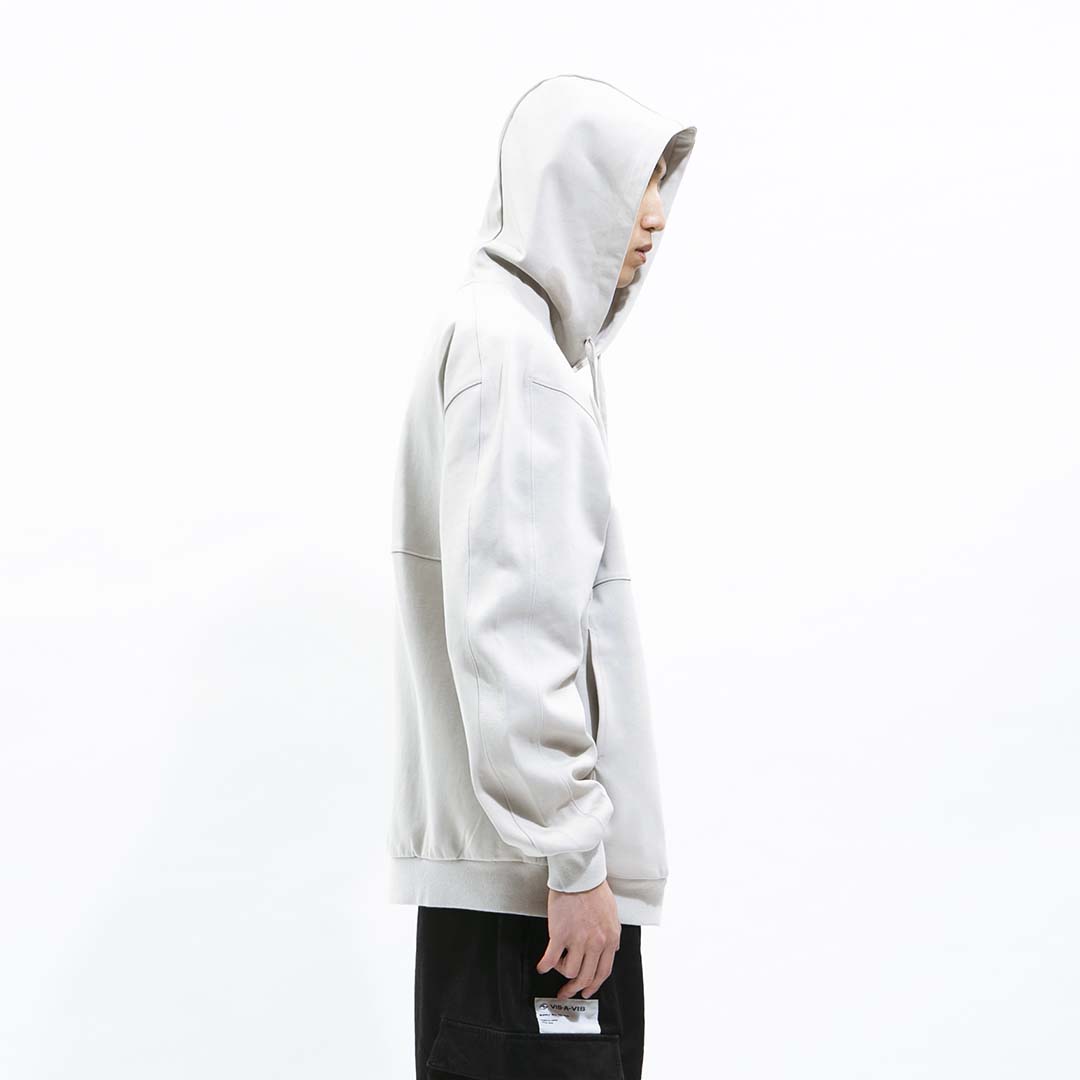 CONTRAST HOODIE 拼接连帽T恤