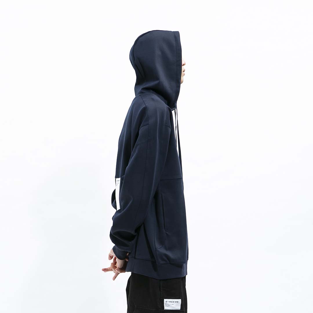 CONTRAST HOODIE 拼接连帽T恤