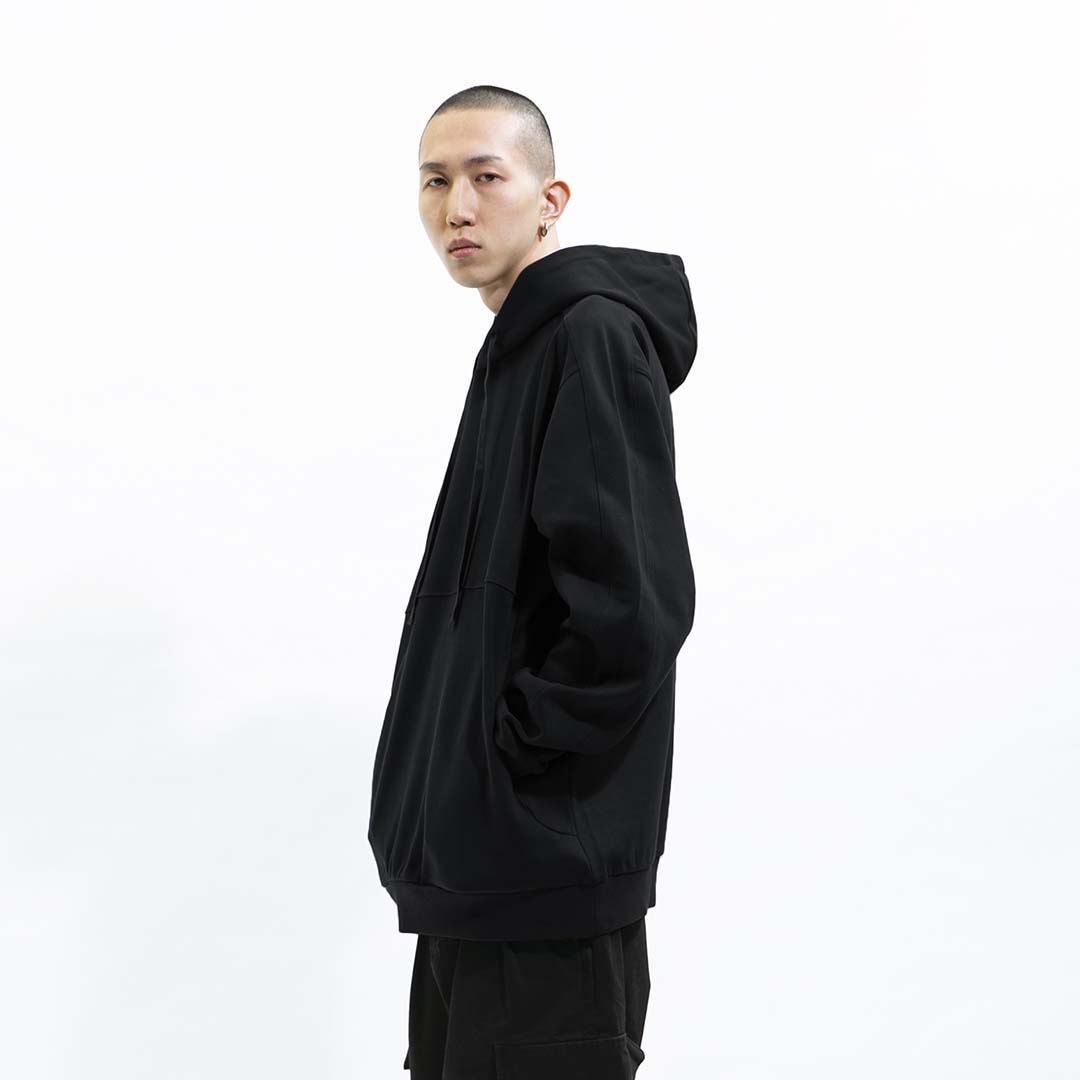 CONTRAST HOODIE 拼接连帽T恤