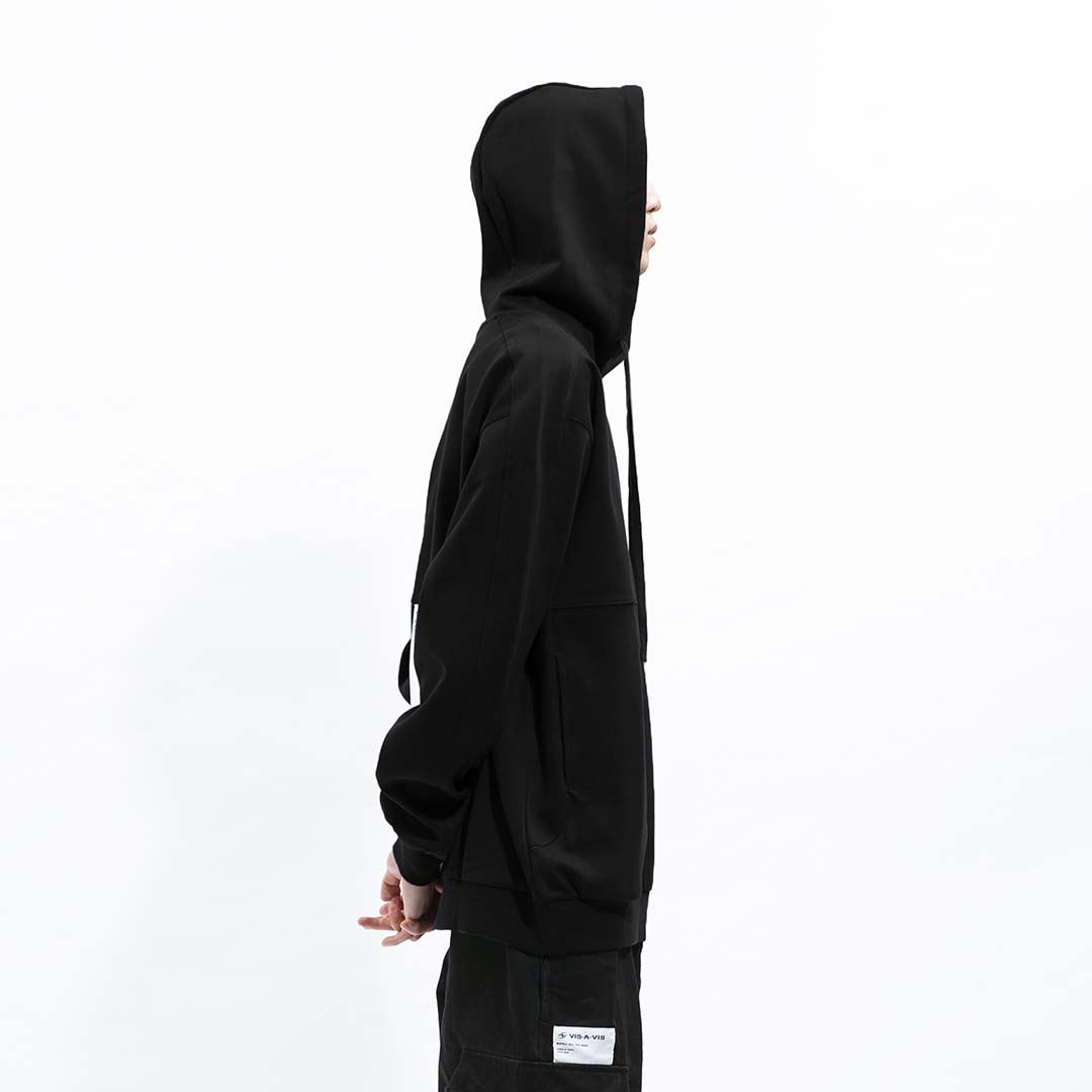 CONTRAST HOODIE 拼接连帽T恤