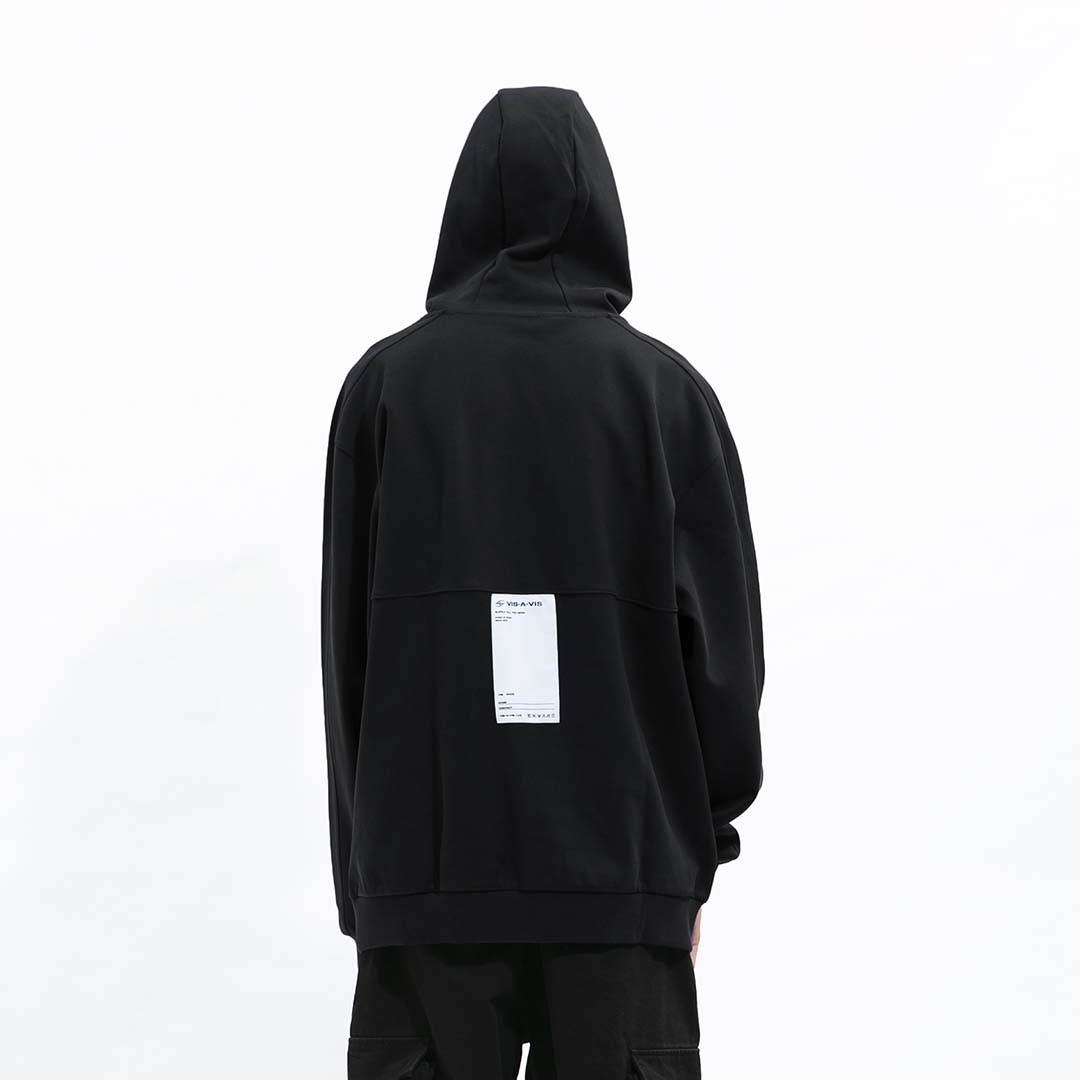 CONTRAST HOODIE 拼接連帽T恤