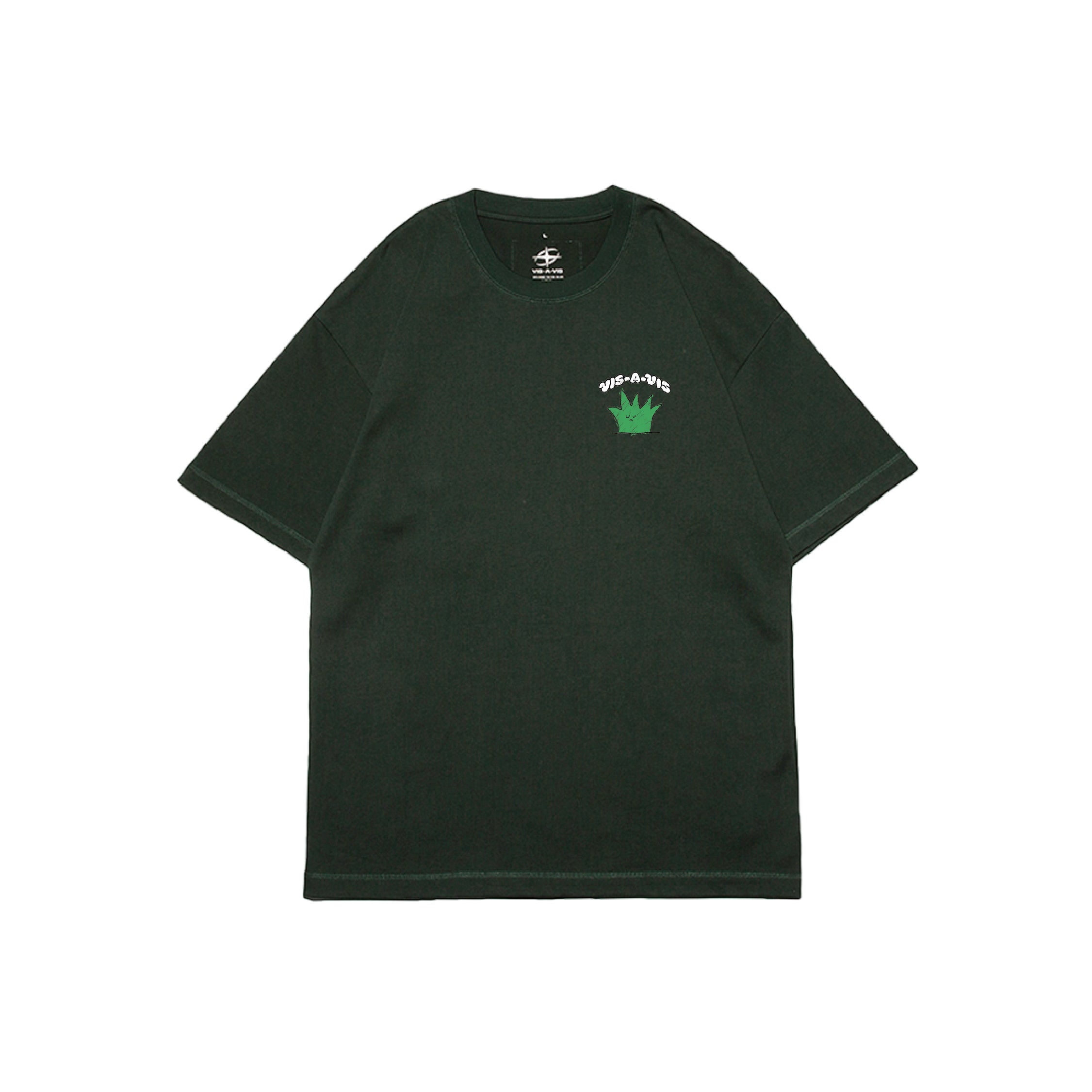 SUN"SAD" GRASS T-SHIRT  :( 日落傷心小草 '' 360g重磅 '' 短袖T恤