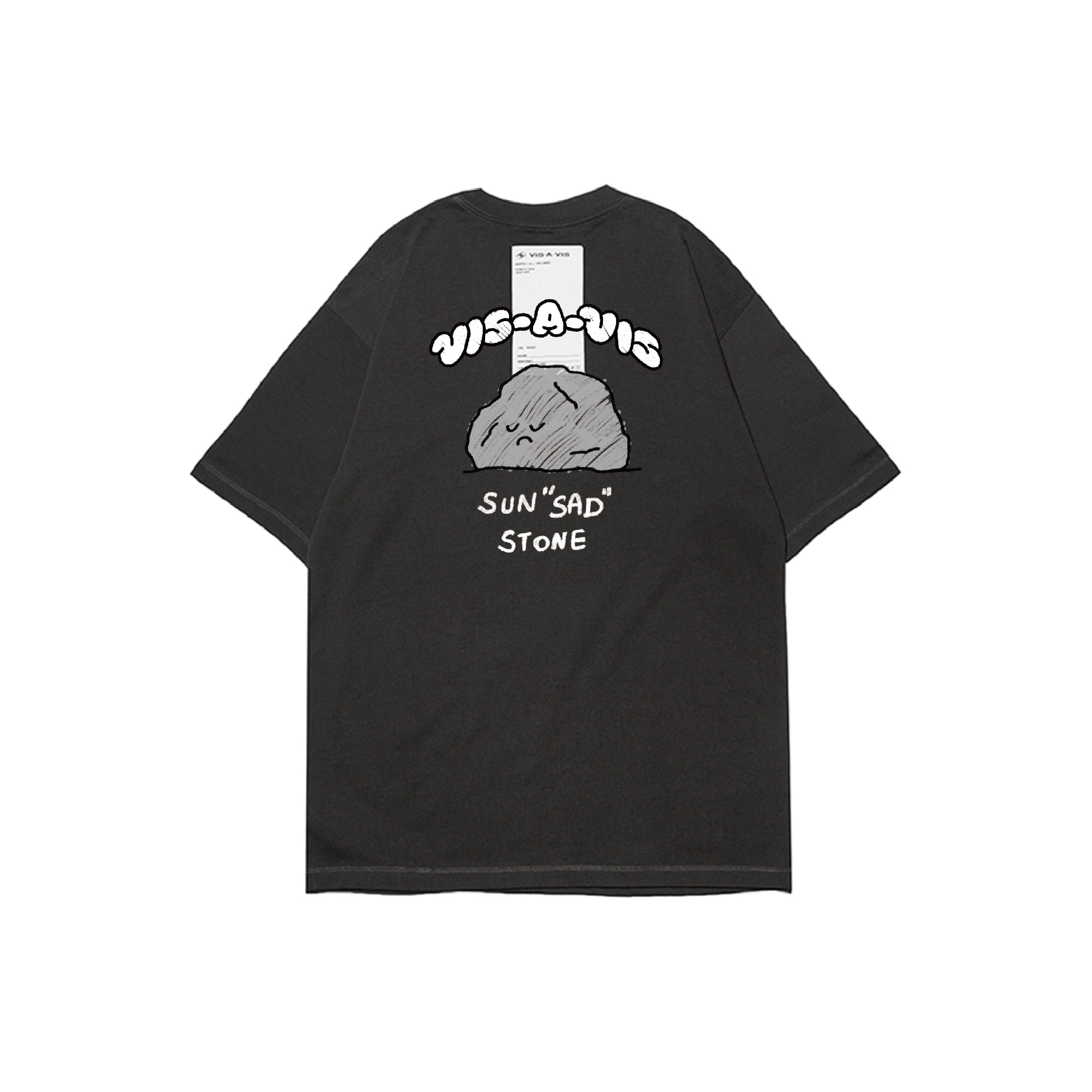 SUN"SAD" STONE T-SHIRT  :( 日落傷心俗投 '' 360g重磅 '' 短袖T恤