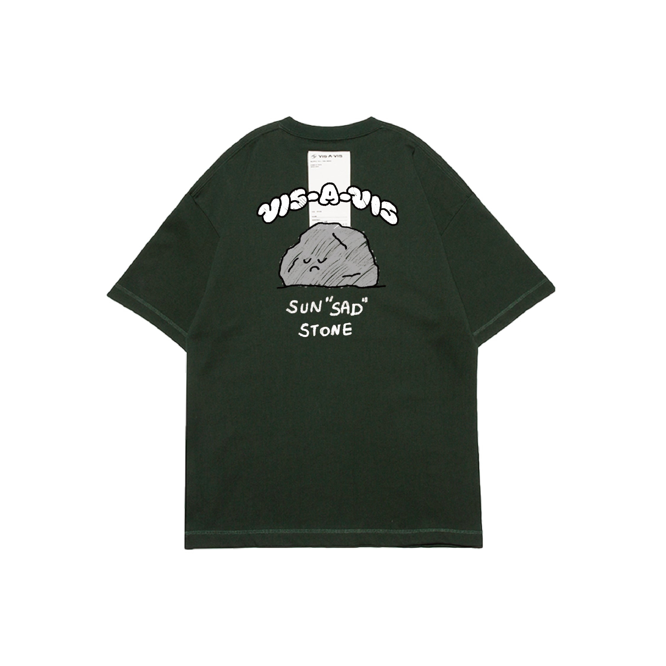 SUN"SAD" STONE T-SHIRT  :( 日落傷心俗投 '' 360g重磅 '' 短袖T恤